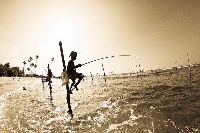 stilt fishermen